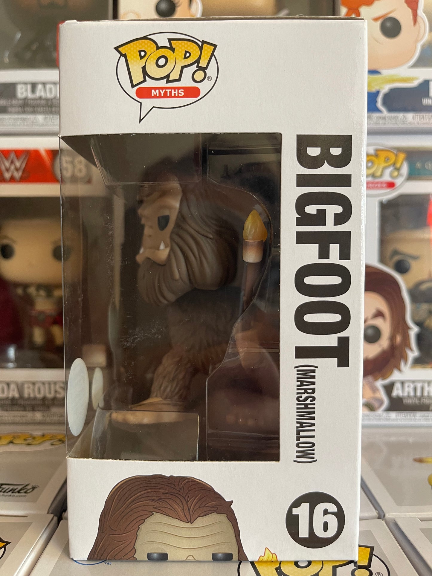Public Domain - Bigfoot (Glow in the Dark) (16) Funko Shop Vaulted