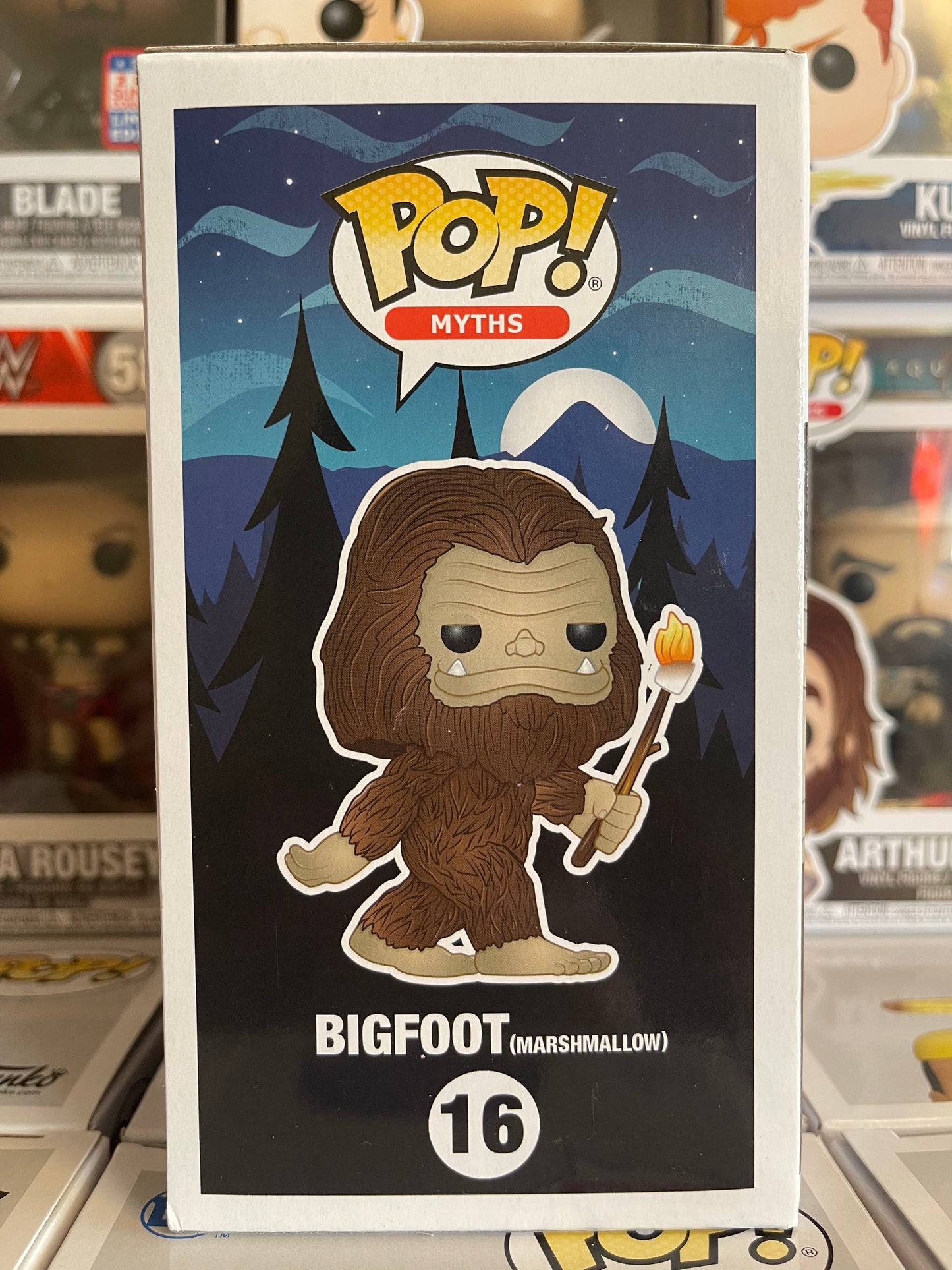 Public Domain - Bigfoot (Glow in the Dark) (16) Funko Shop Vaulted