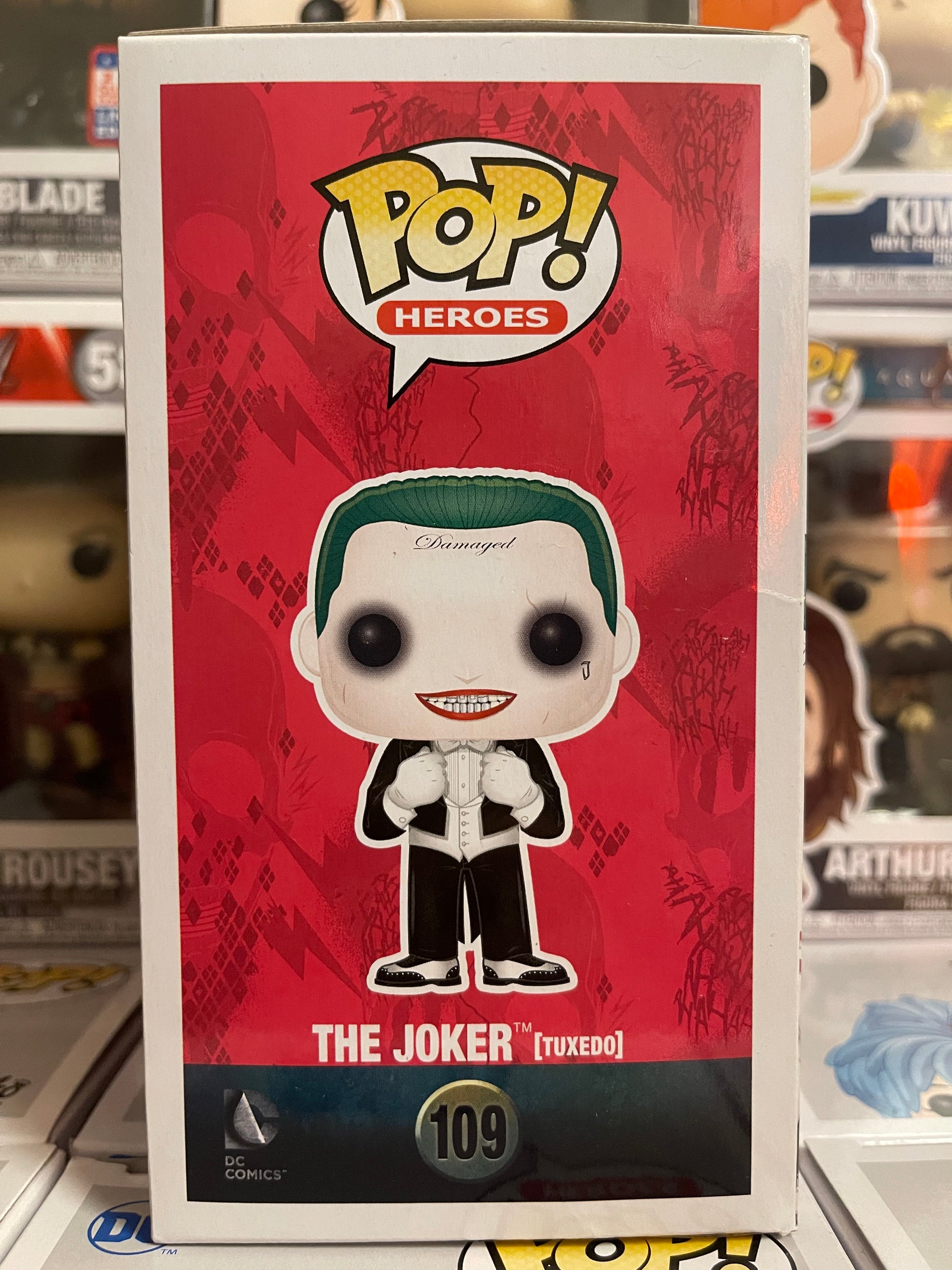 Funko Pop! Suicide Squad #109 The Joker (Tuxedo) Exclusive