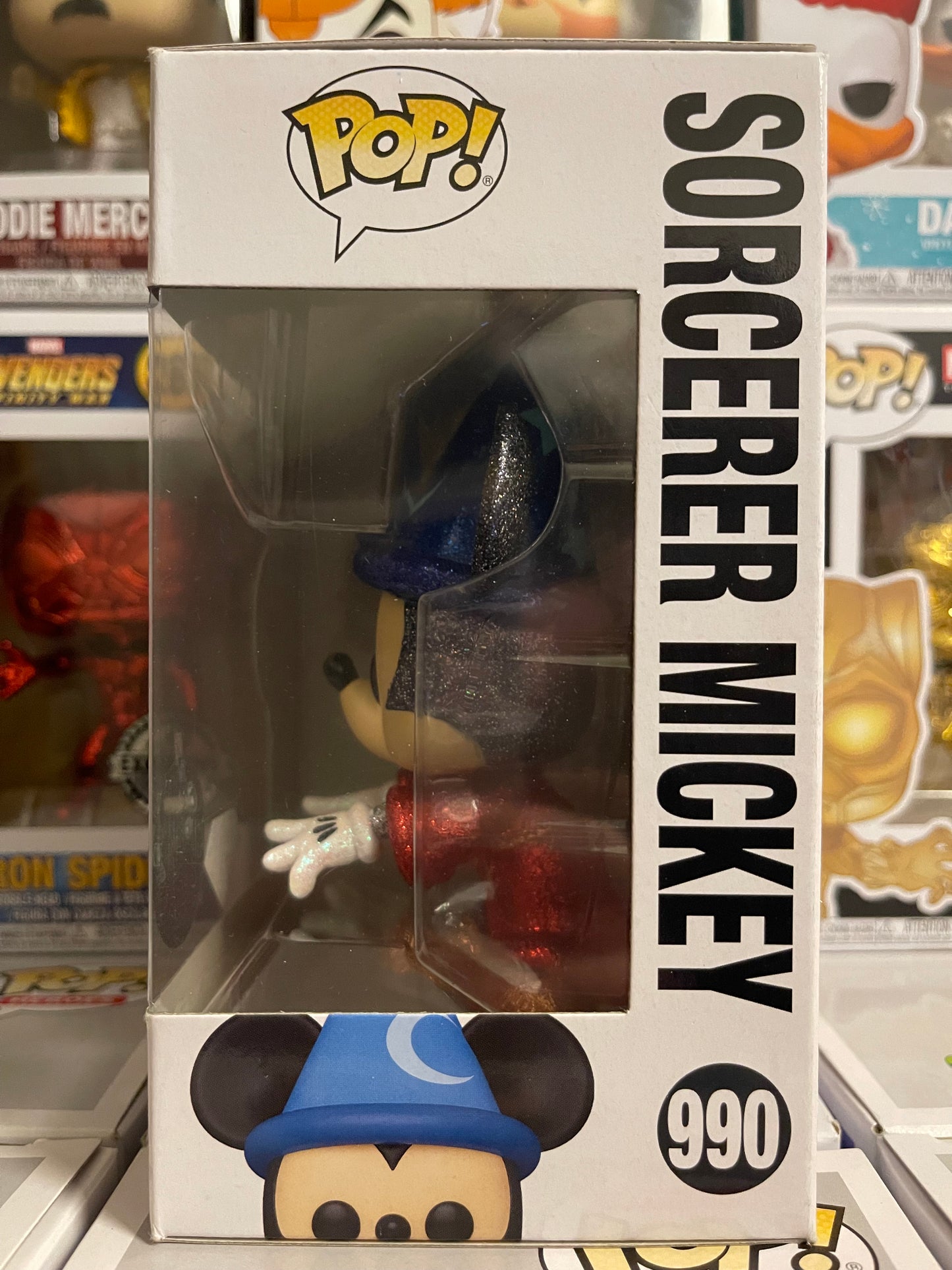 Disney Fantasia - Sorcerer Mickey (Diamond) (990) Popcultcha