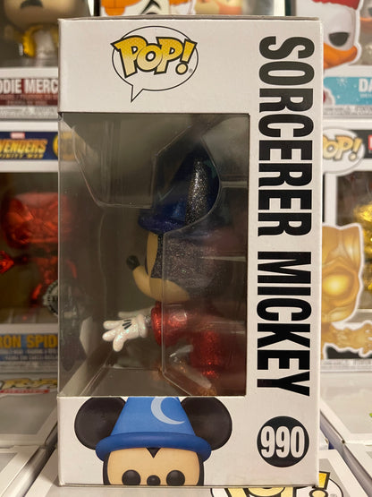 Disney Fantasia - Sorcerer Mickey (Diamond) (990) Popcultcha