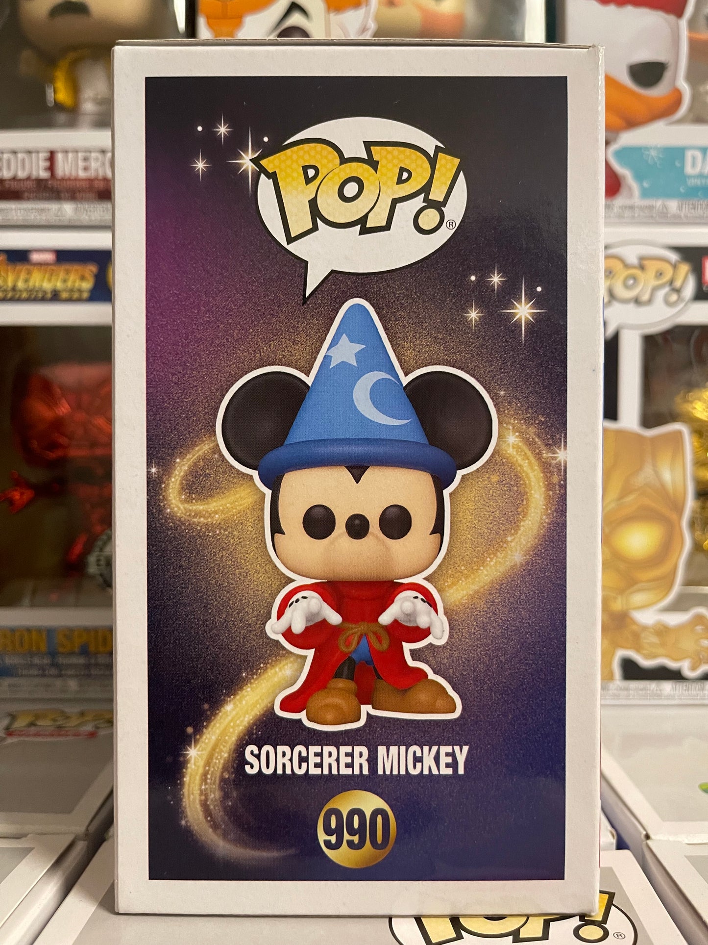 Disney Fantasia - Sorcerer Mickey (Diamond) (990) Popcultcha