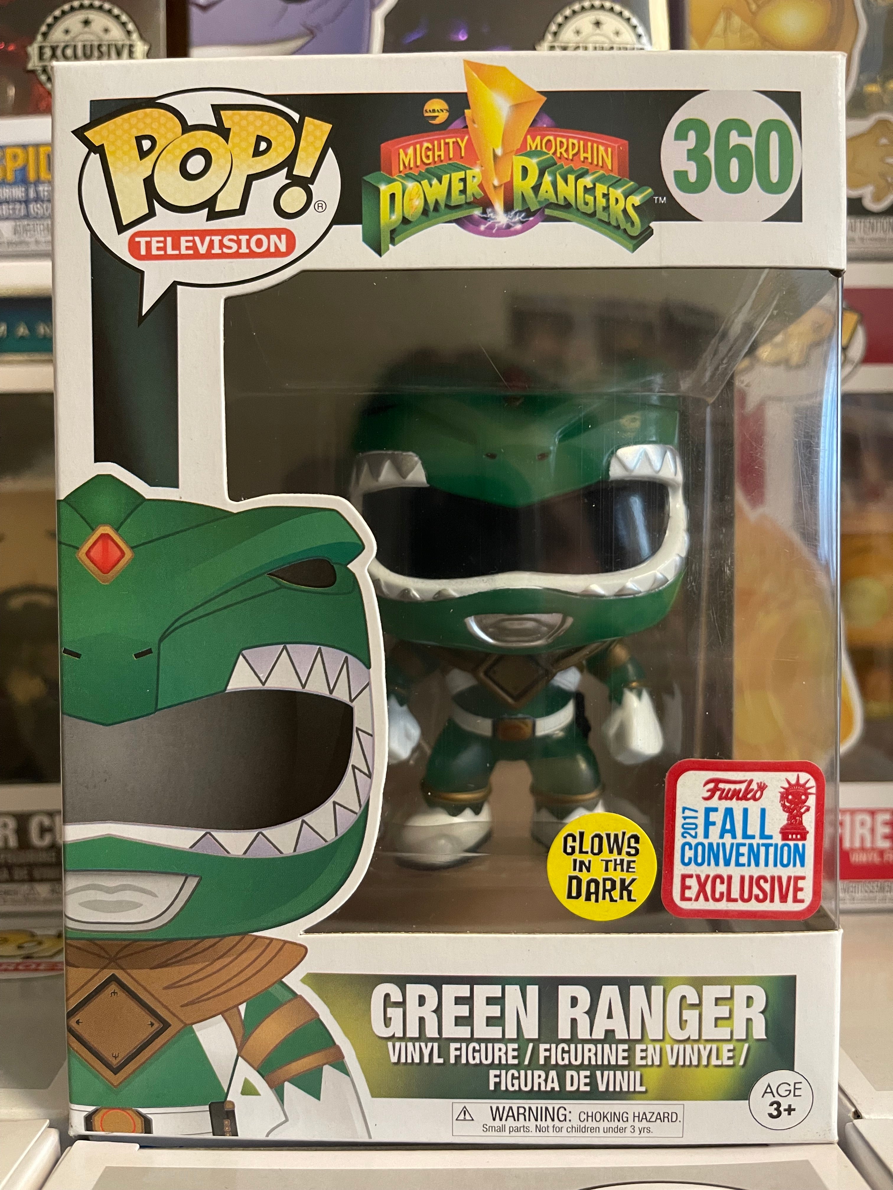 Power Rangers - Green Ranger (Fall Convention) (Glow in the Dark) (360 ...