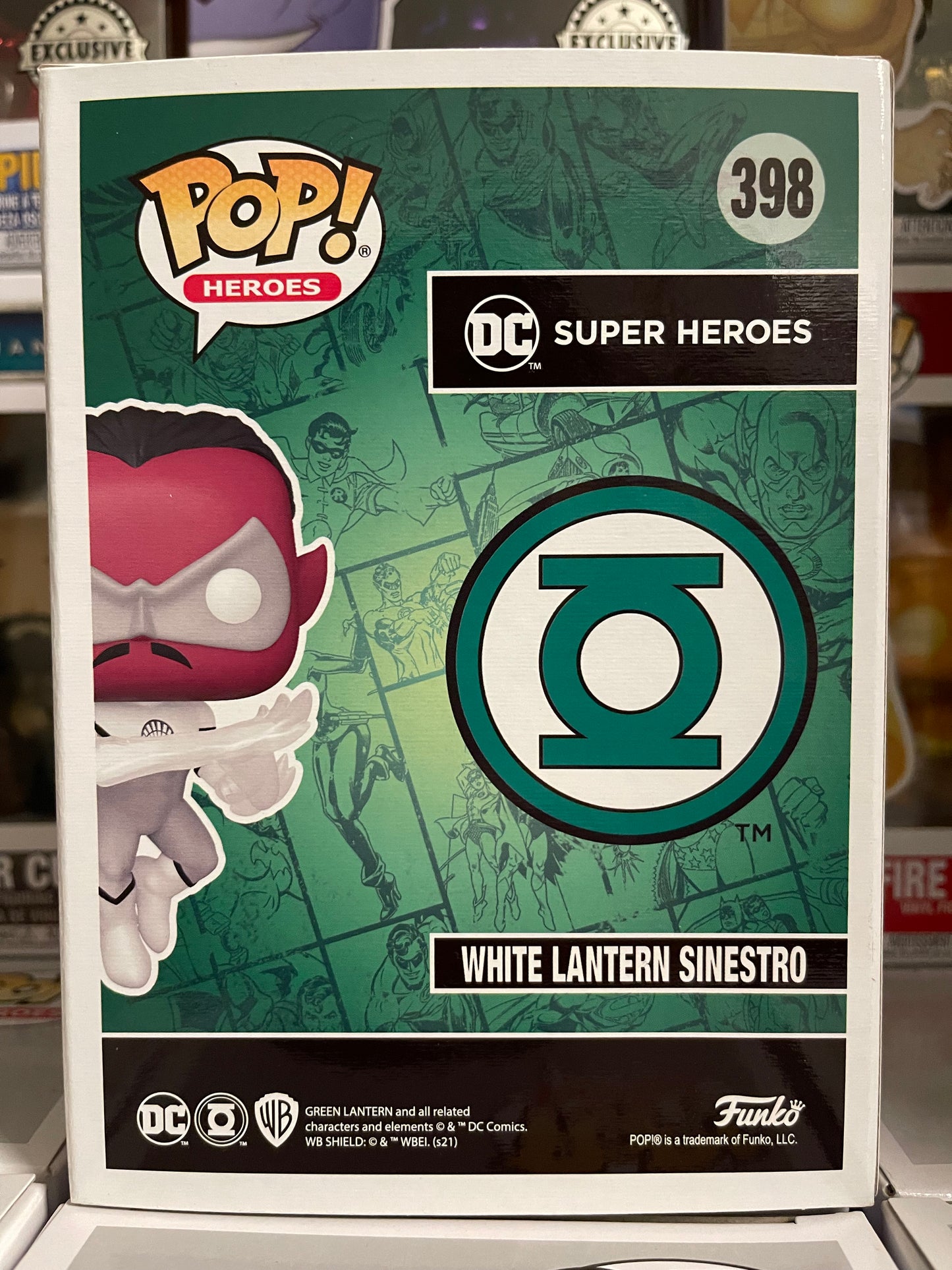 DC Green Lantern - White Lantern Sinestro (Summer Convention) (398)