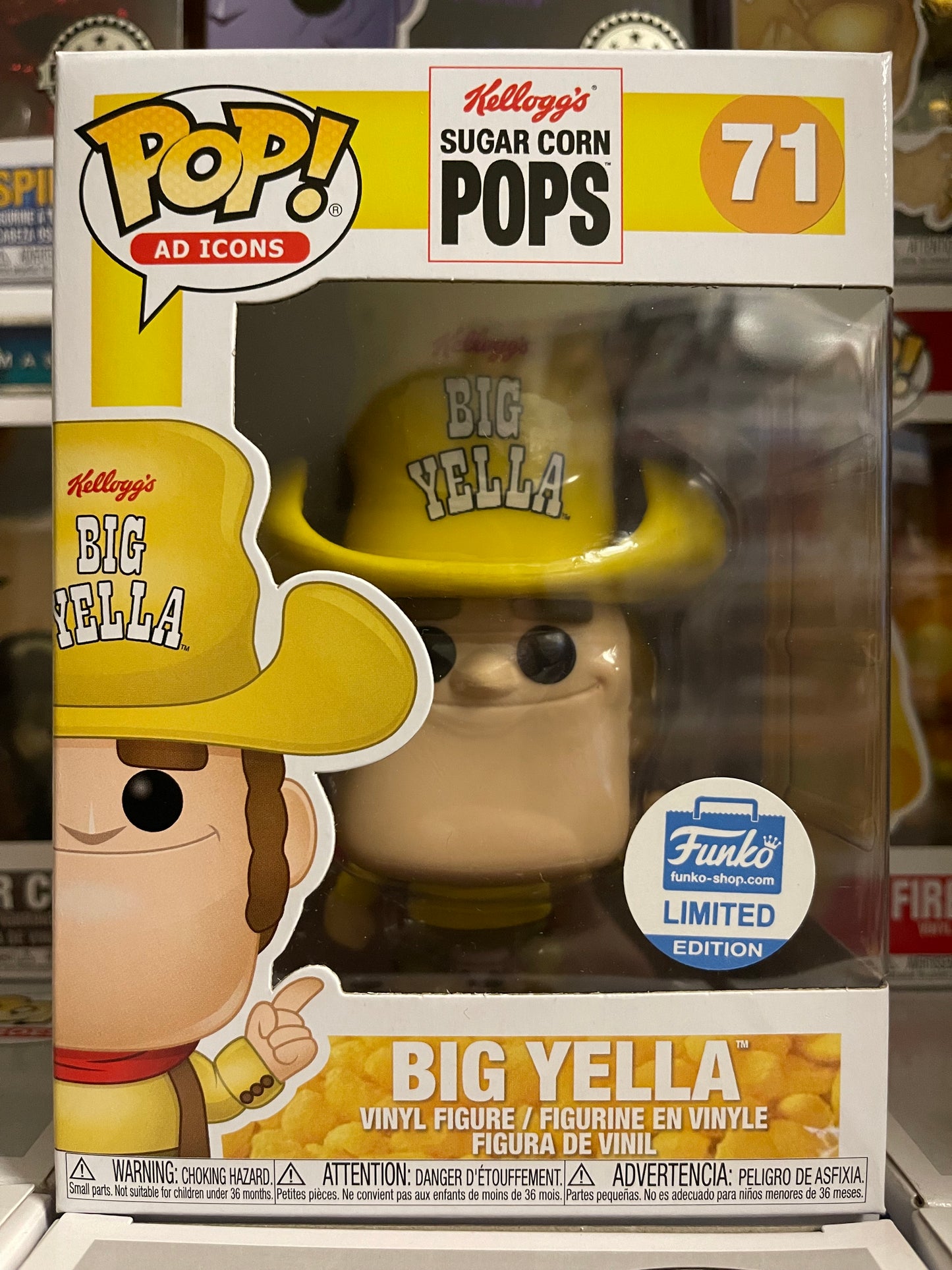 Kellogg's - Big Yella (71) Funko Shop Vaulted