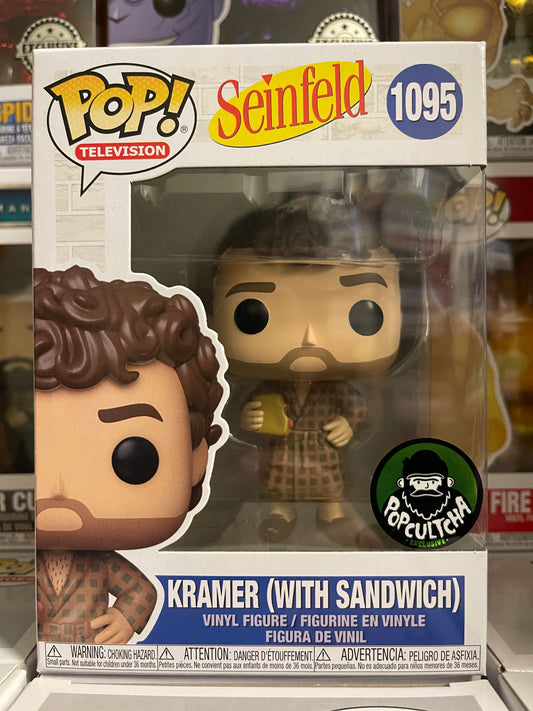 Seinfeld - Kramer (with Sandwich) (1095) Popcultcha