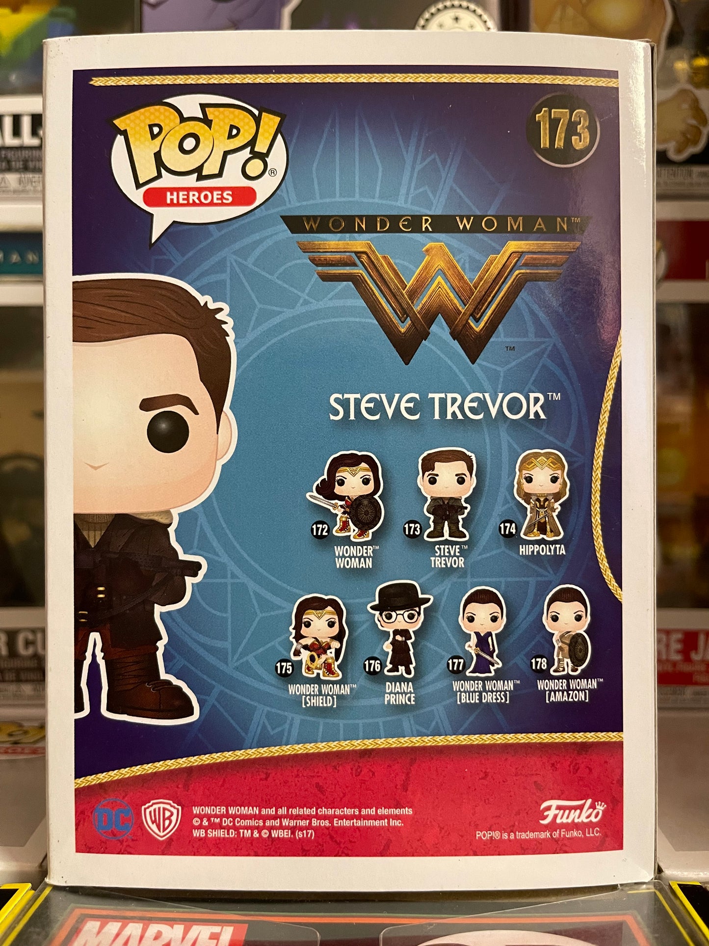 DC Wonder Woman - Steve Trevor (173) abovedado