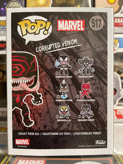 Marvel Venom - Veneno corrupto (brilla en la oscuridad) (517) abovedado