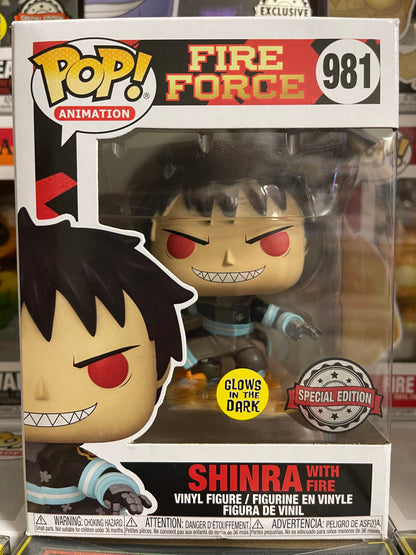 Fire Force - Shinra With Fire (Glow in the Dark) (981)