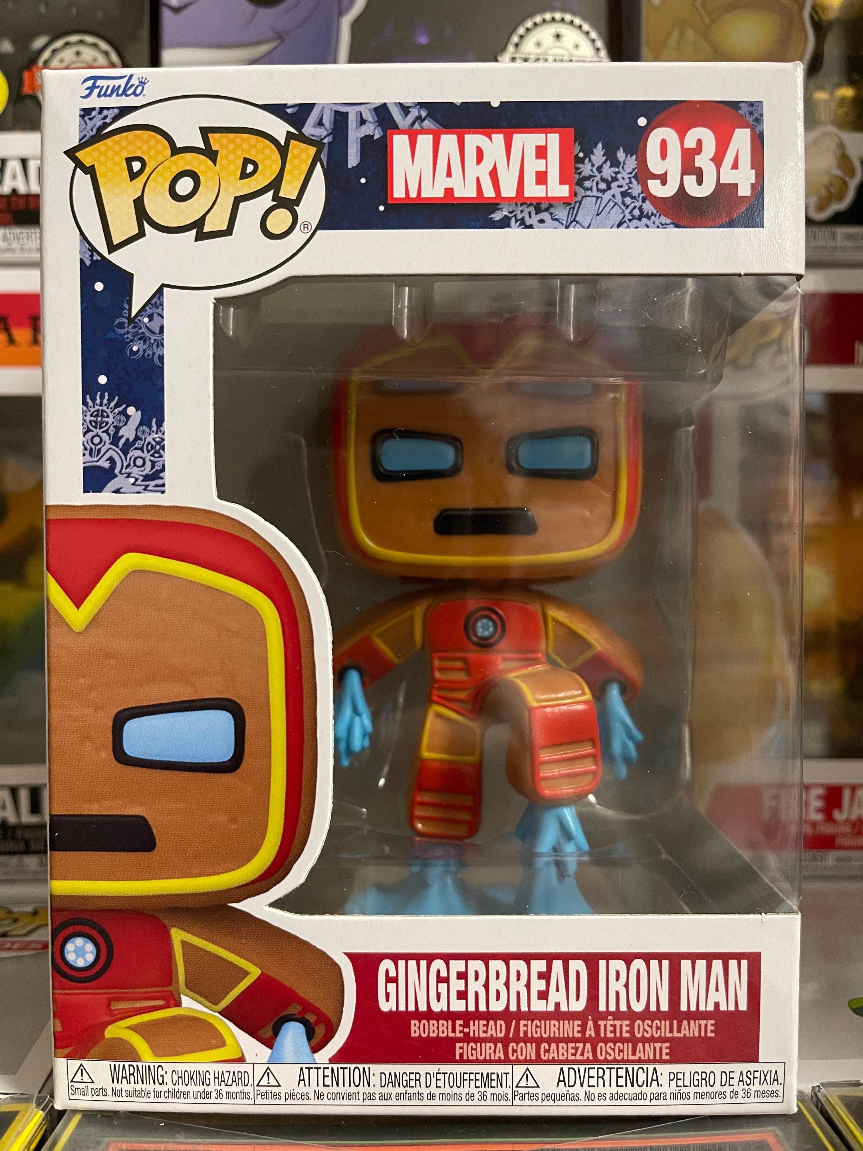 FUNKO FUNKO POP! MARVEL GINGERBREAD HULK BOBBLE HEAD FIGURE FUNKO FUNKO POP! MARVEL GINGERBREAD HULK BOBBLE HEAD FIGURE