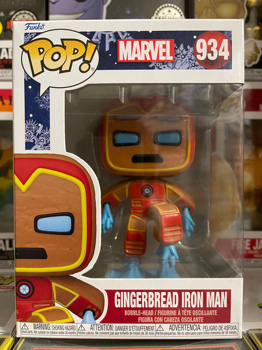 Marvel - Iron Man de pan de jengibre (934)