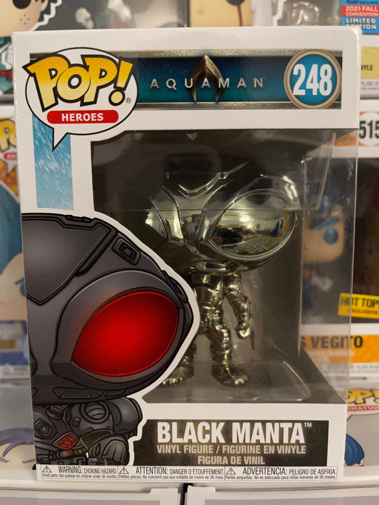 DC Aquaman - Black Manta (Metallic Black) (248) Vaulted