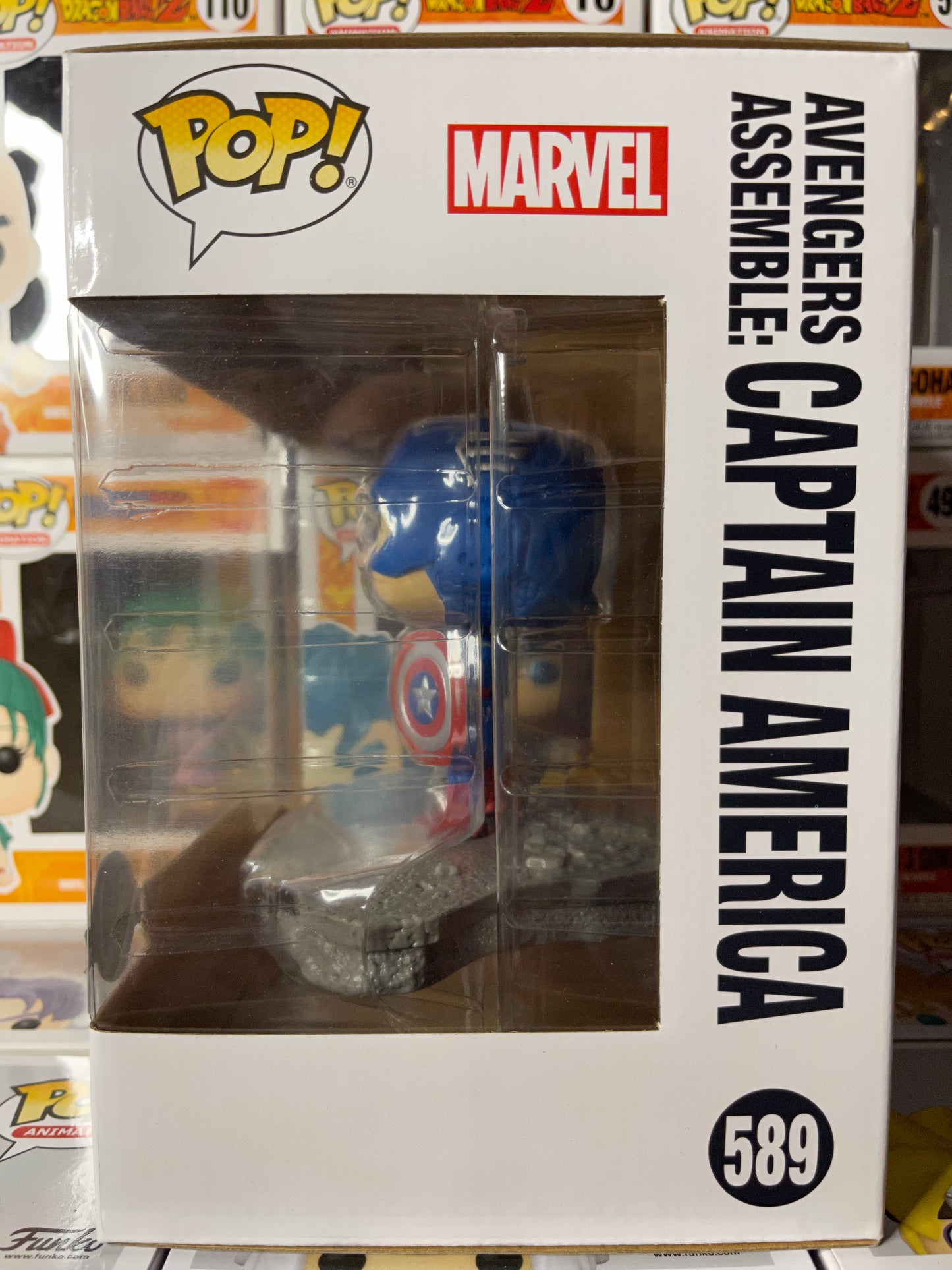 Marvel Avengers Assemble - Deluxe - Capitán América (589)