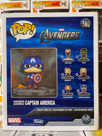 Marvel Avengers Assemble - Deluxe - Capitán América (589)