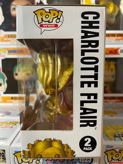 WWE - Ric and Charlotte Flair (Gold) (2-Pack) Vaulted