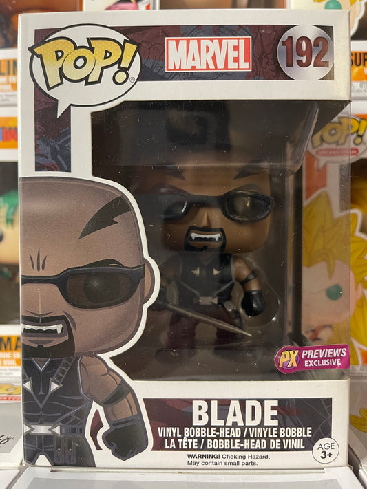 Marvel - Vistas previas de Blade (192) PX abovedadas