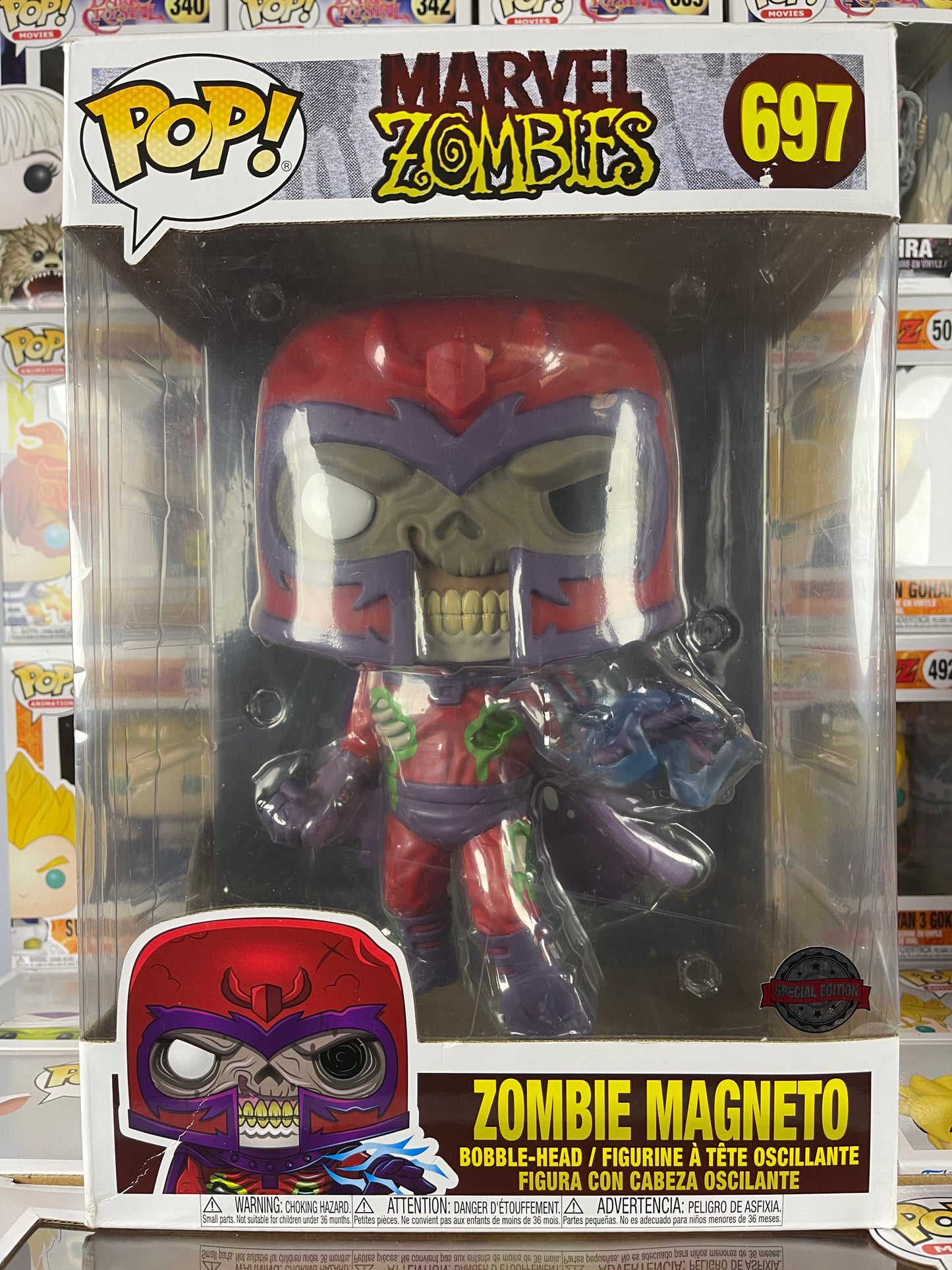Marvel Zombies - 10" - Zombi Magneto (697)
