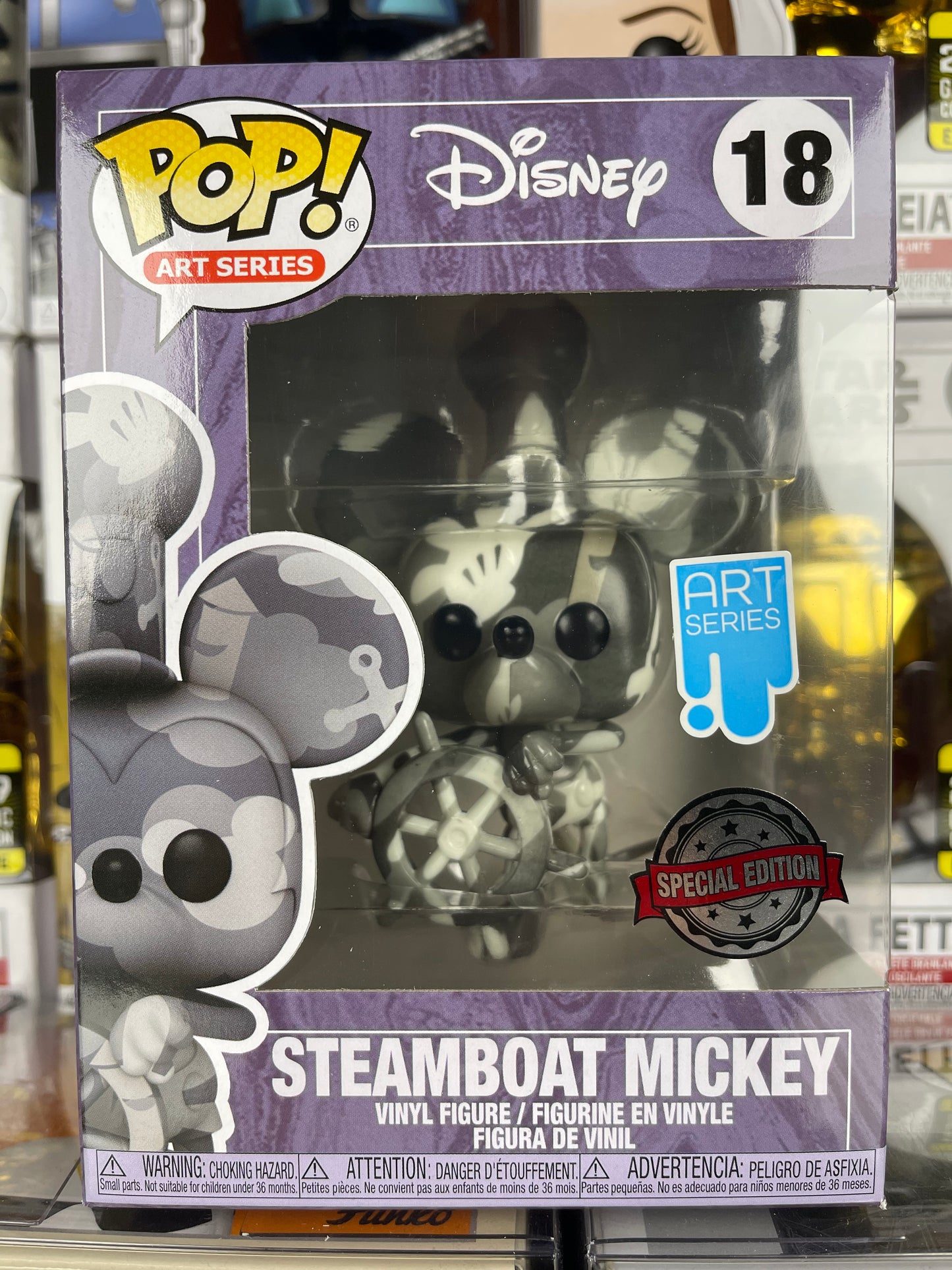 Disney - Steamboat Mickey (Serie de arte) (18)
