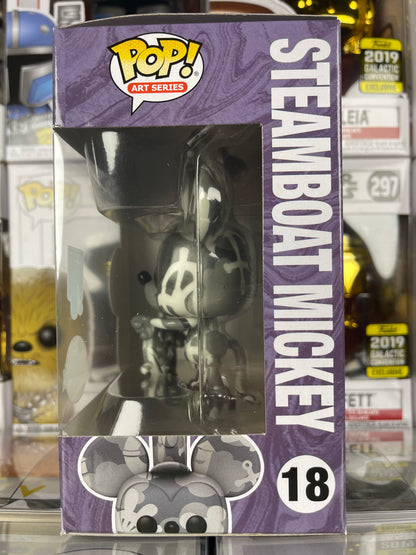 Disney - Steamboat Mickey (Serie de arte) (18)