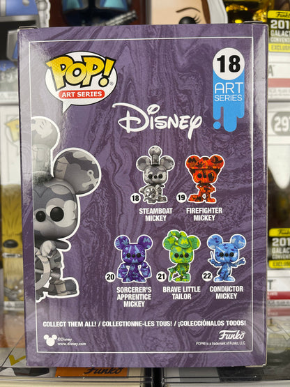Disney - Steamboat Mickey (Serie de arte) (18)