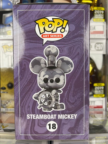 Disney - Steamboat Mickey (Serie de arte) (18)