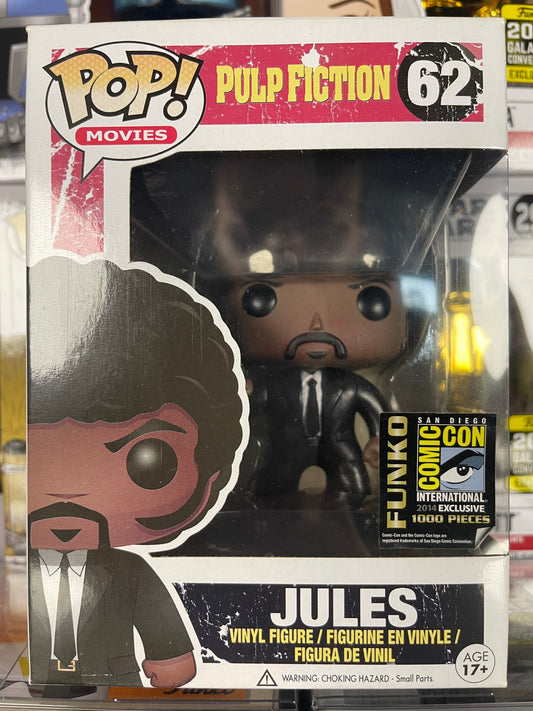Pulp Fiction - Jules (Bloody) (62) 2014 SDCC 1000 PCs Vaulted