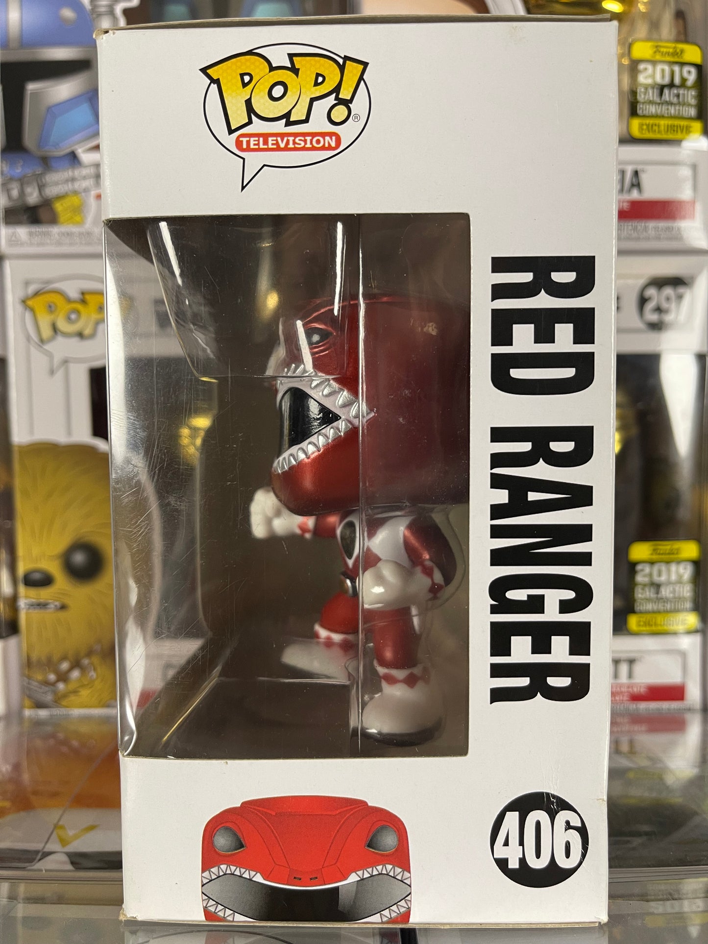 Power Rangers - Red Ranger (Metallic) (406) Vaulted