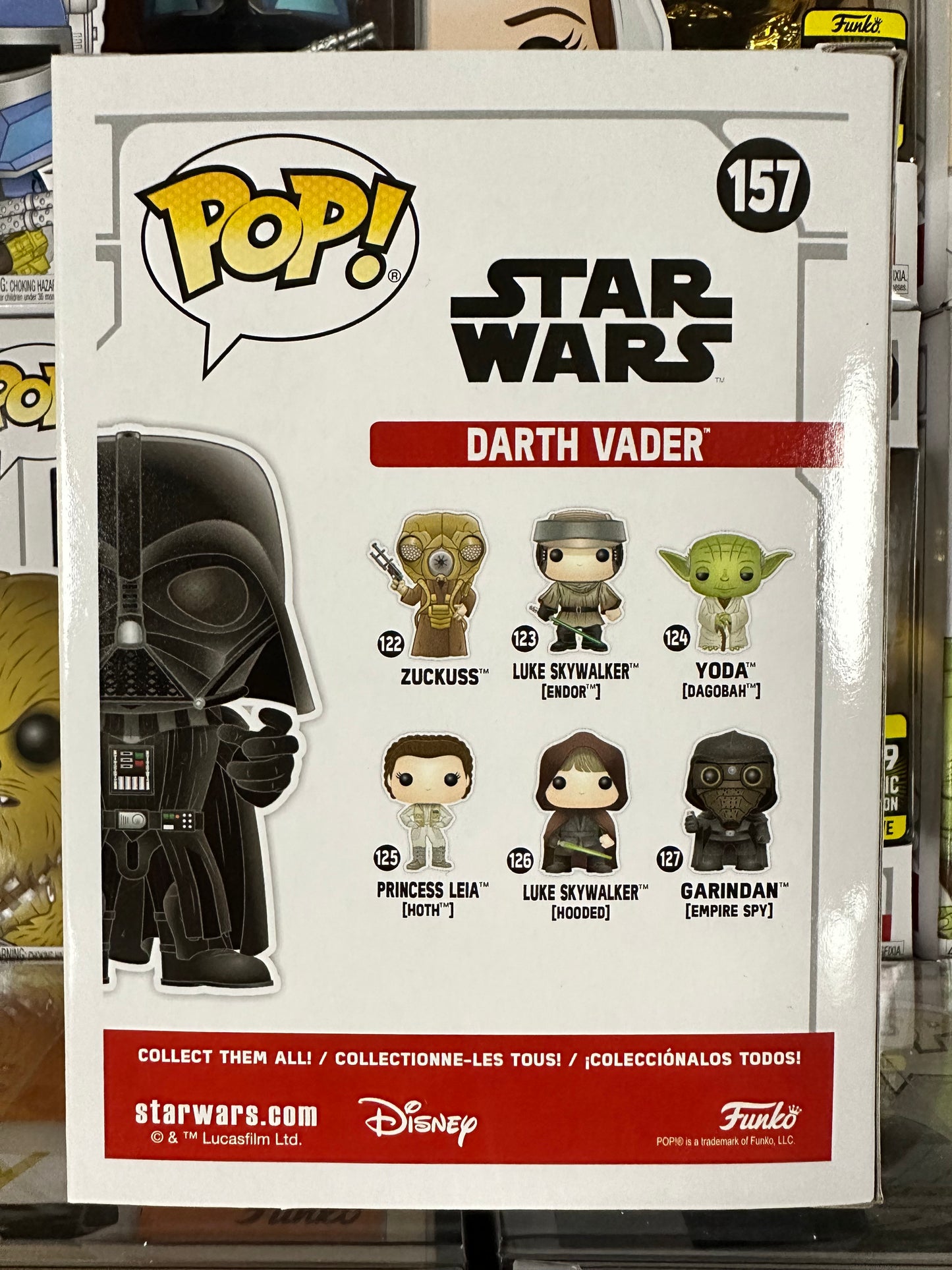 Star Wars - Darth Vader (Red Chrome) (157) Vaulted