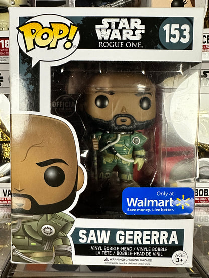Star Wars Rogue One - Saw Gerrera (153) WalMart Vaulted