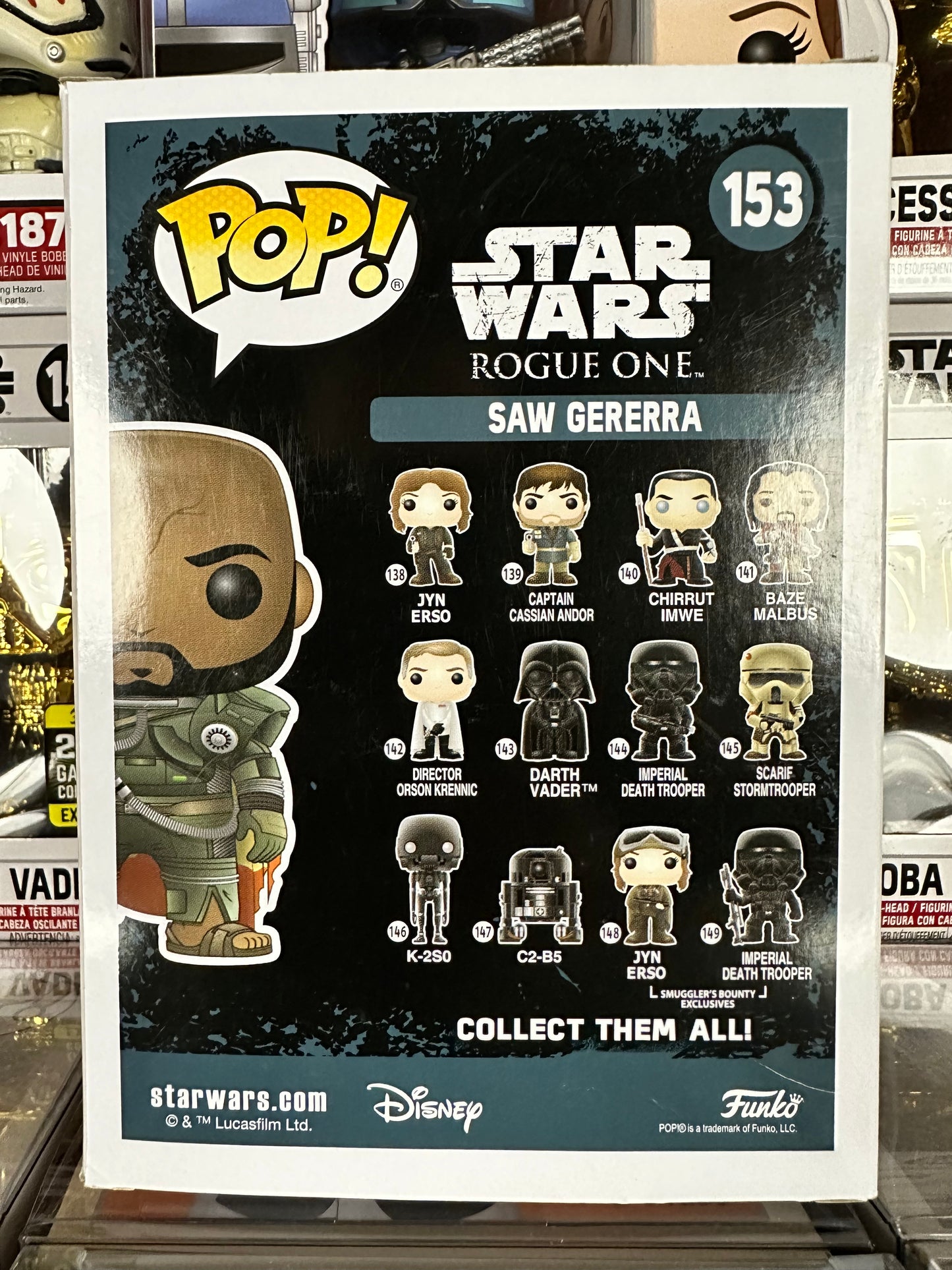 Star Wars Rogue One - Saw Gerrera (153) WalMart Vaulted