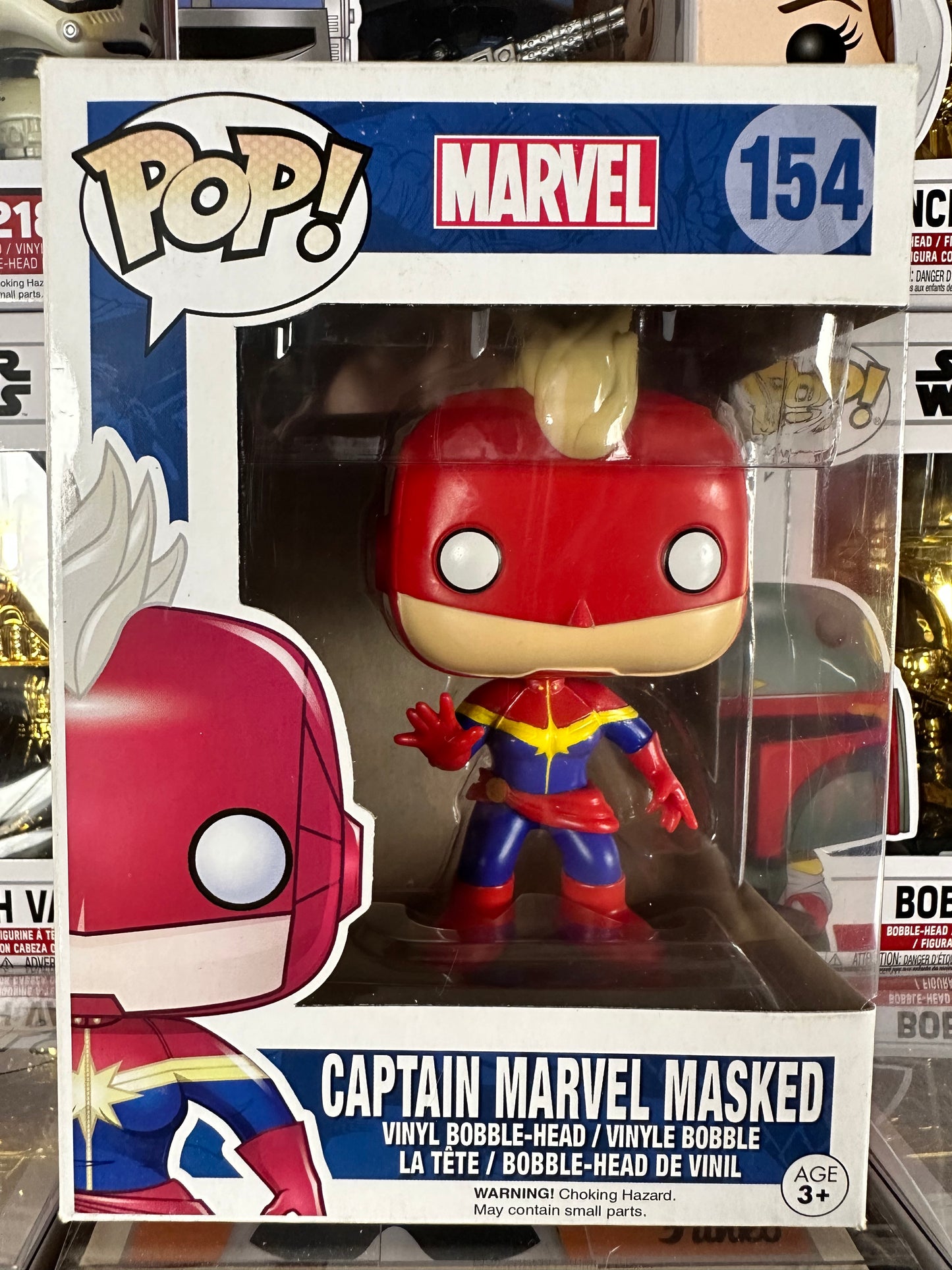 Marvel - Capitana Marvel Enmascarada (154) Bóveda