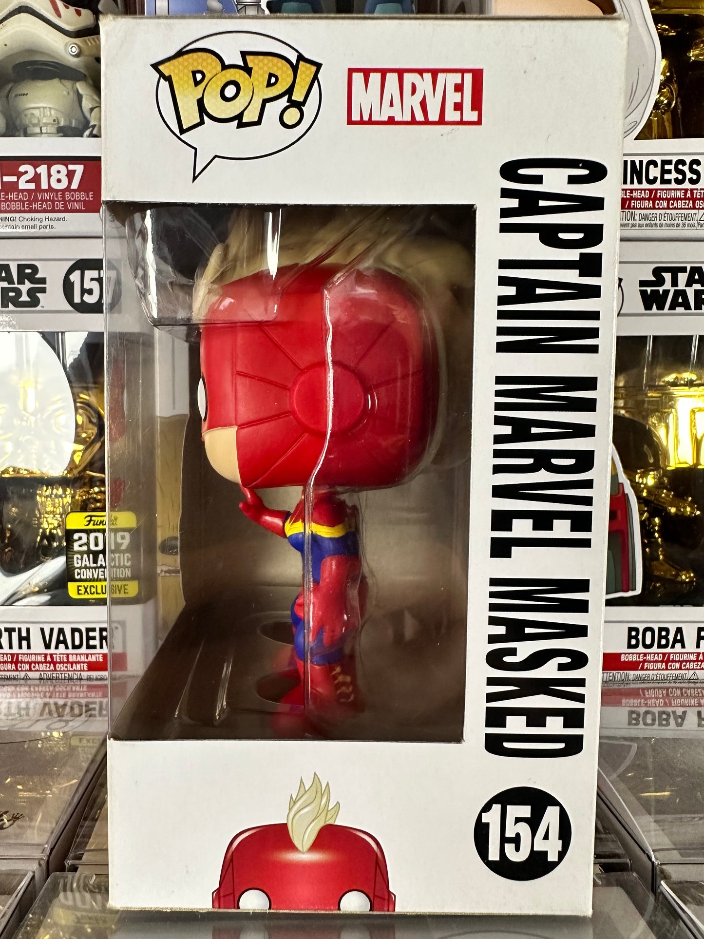 Marvel - Capitana Marvel Enmascarada (154) Bóveda