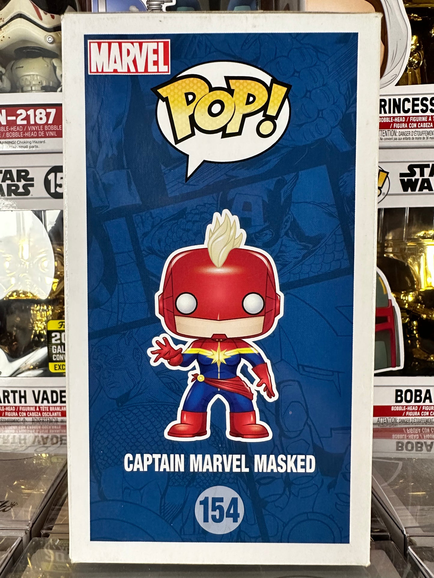 Marvel - Capitana Marvel Enmascarada (154) Bóveda
