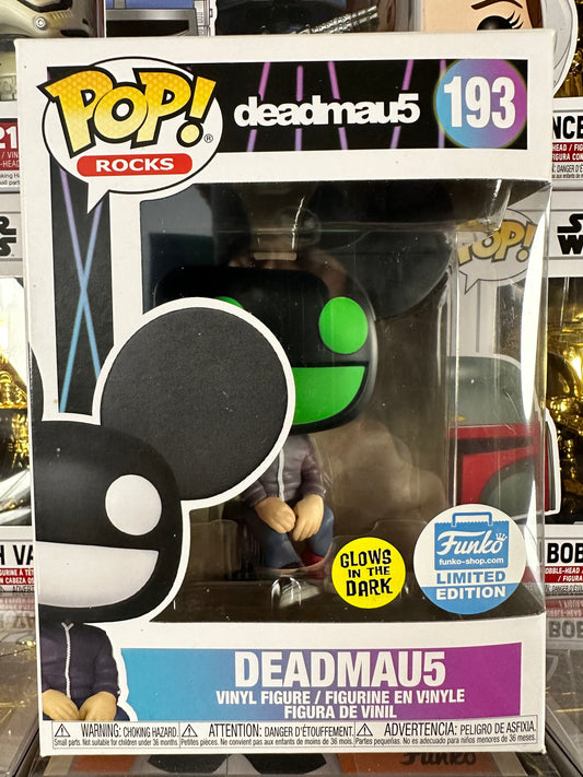 Pop! Rocks - Deadmau5 (Glow in the Dark) (193) Funko Shop Exclusive