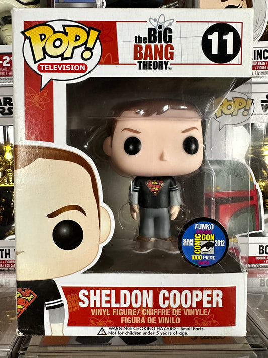 The Big Bang Theory - Sheldon Cooper (Superman Shirt) (11) [2012 SDCC] Vaulted 1000PC GRAIL
