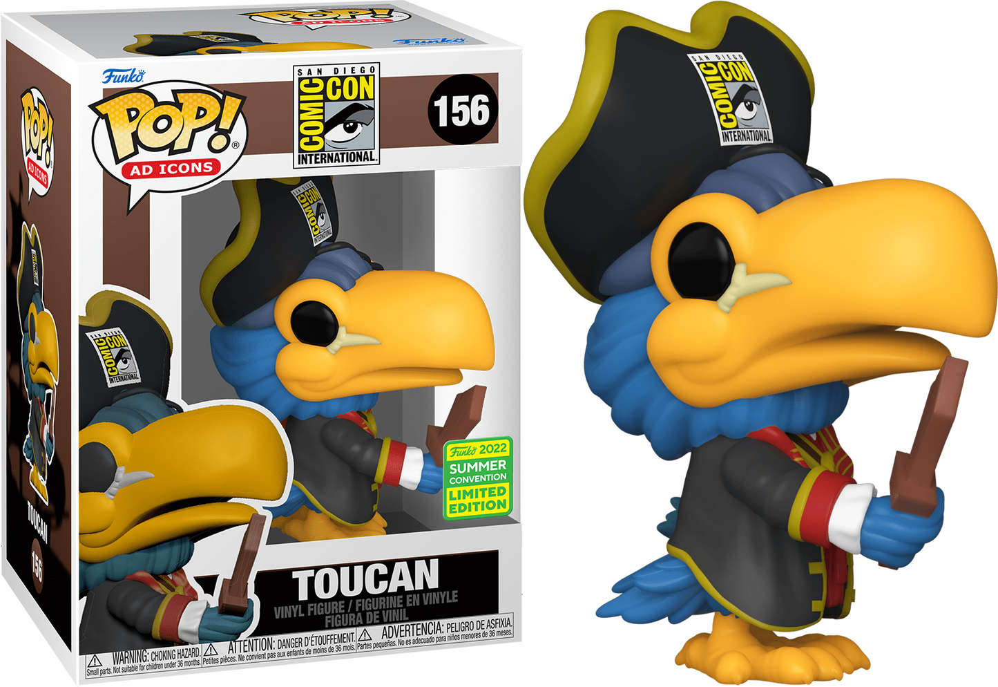 SDCC - Pirate Toucan (156) Funko Shop