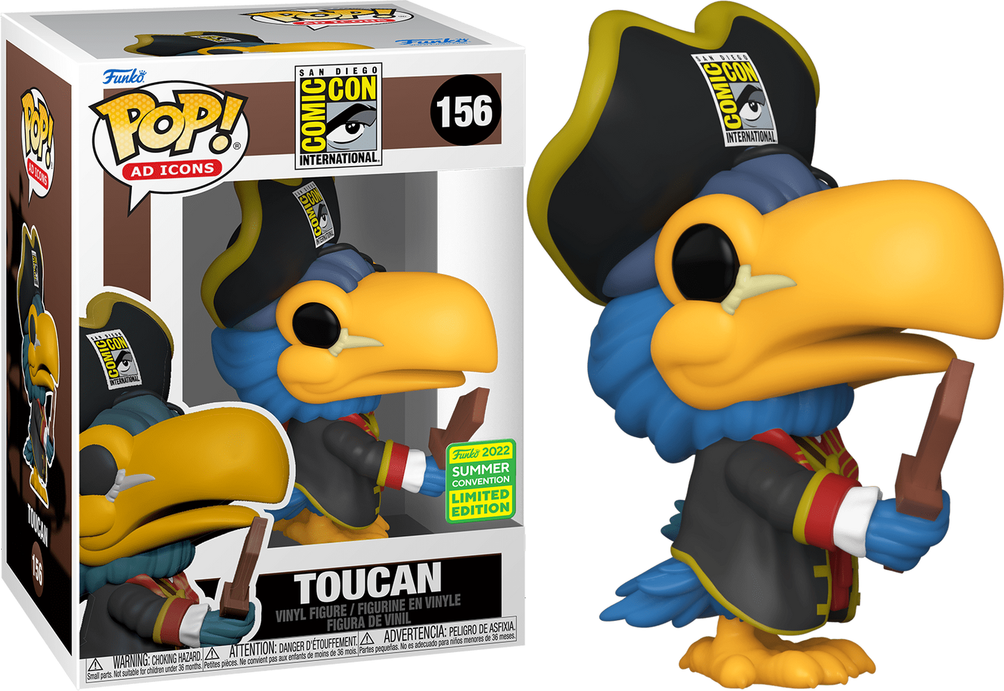 SDCC - Tucán Pirata (156) Tienda Funko