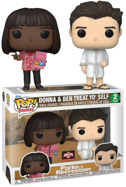 Parks and Recreation - Donna & Ben Treat Yo' Self (2-Pack) TargetCon