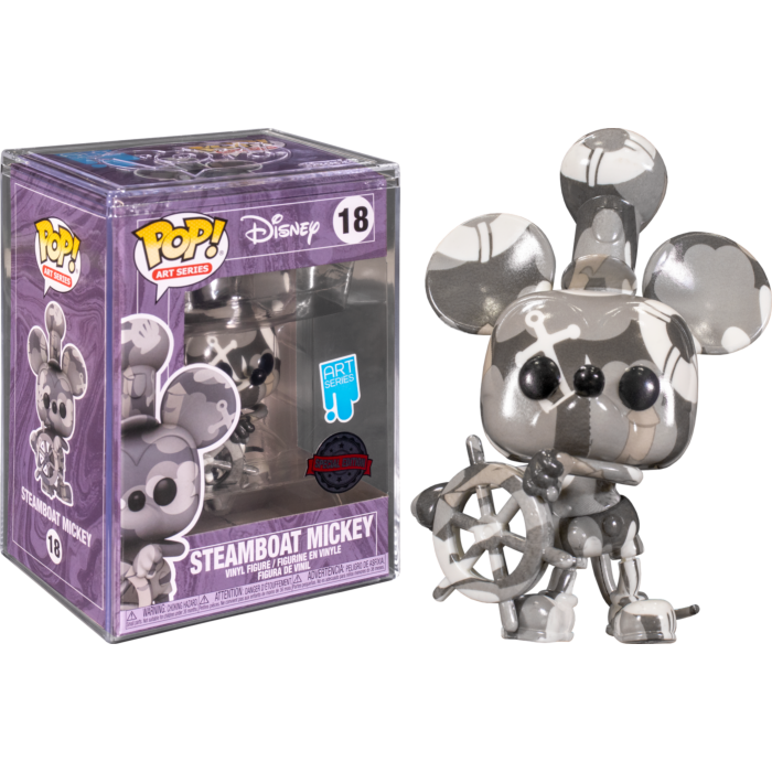 Disney - Steamboat Mickey (Serie de arte) (18)