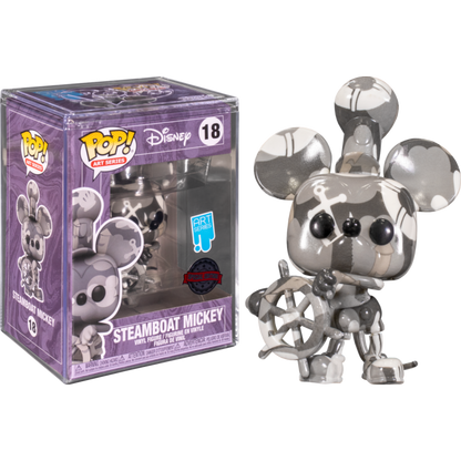 Disney - Steamboat Mickey (Serie de arte) (18)