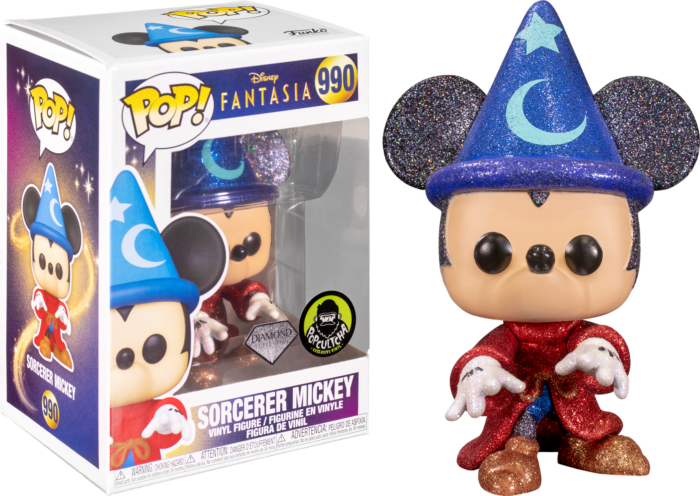 Disney Fantasia - Sorcerer Mickey (Diamond) (990) Popcultcha