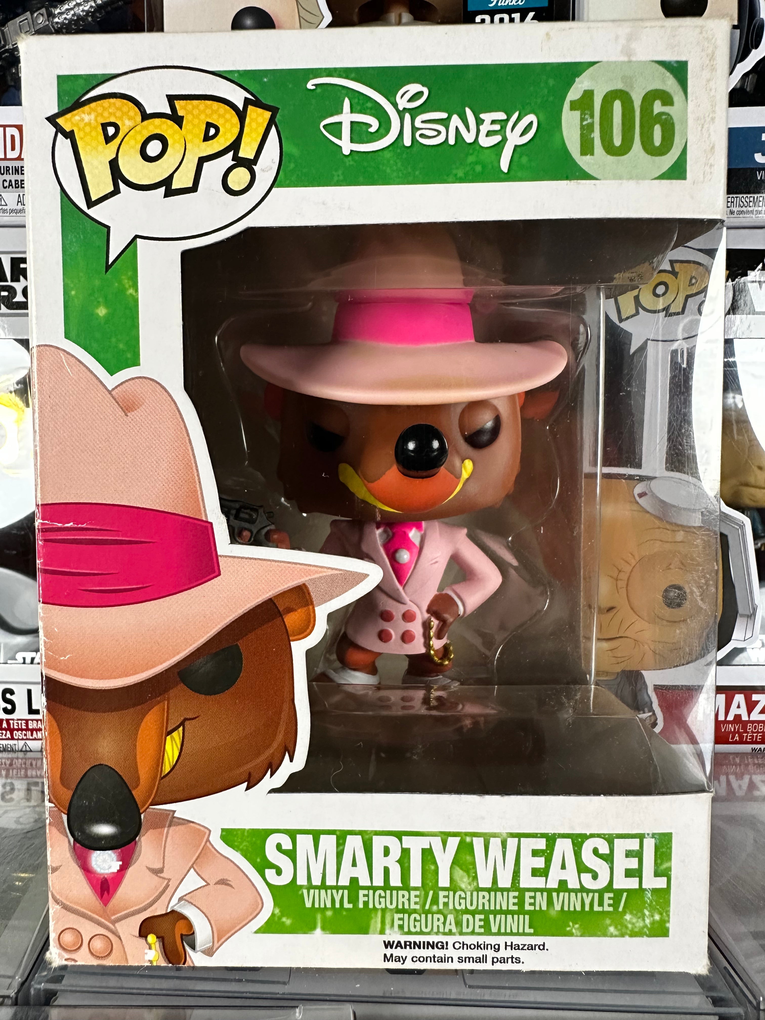 Disney Who Framed Roger Rabbit - Smarty Weasel (106) Vaulted – Popsession