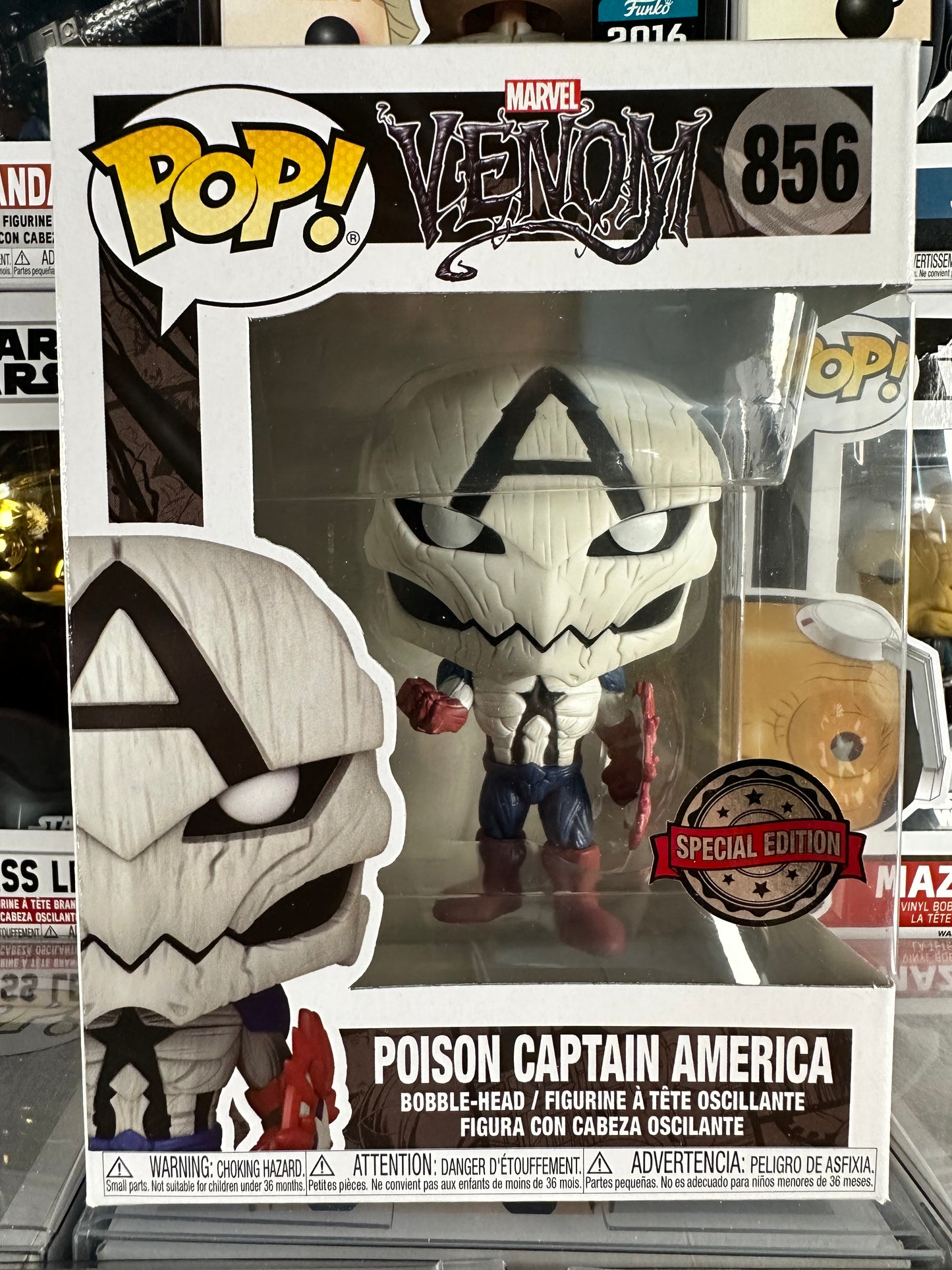 Marvel Venom - Veneno Capitán América (856)