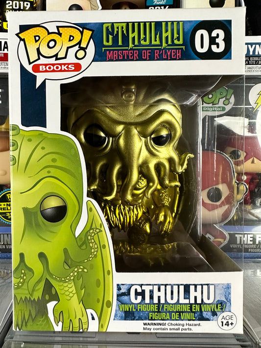 Pop Books - HP Lovecraft - Cthulhu (Green Metallic) (03) Vaulted