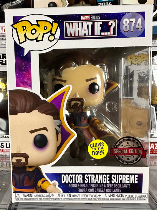 Marvel ¿Y si...? - Doctor Strange Supreme (Brilla en la oscuridad) (874)
