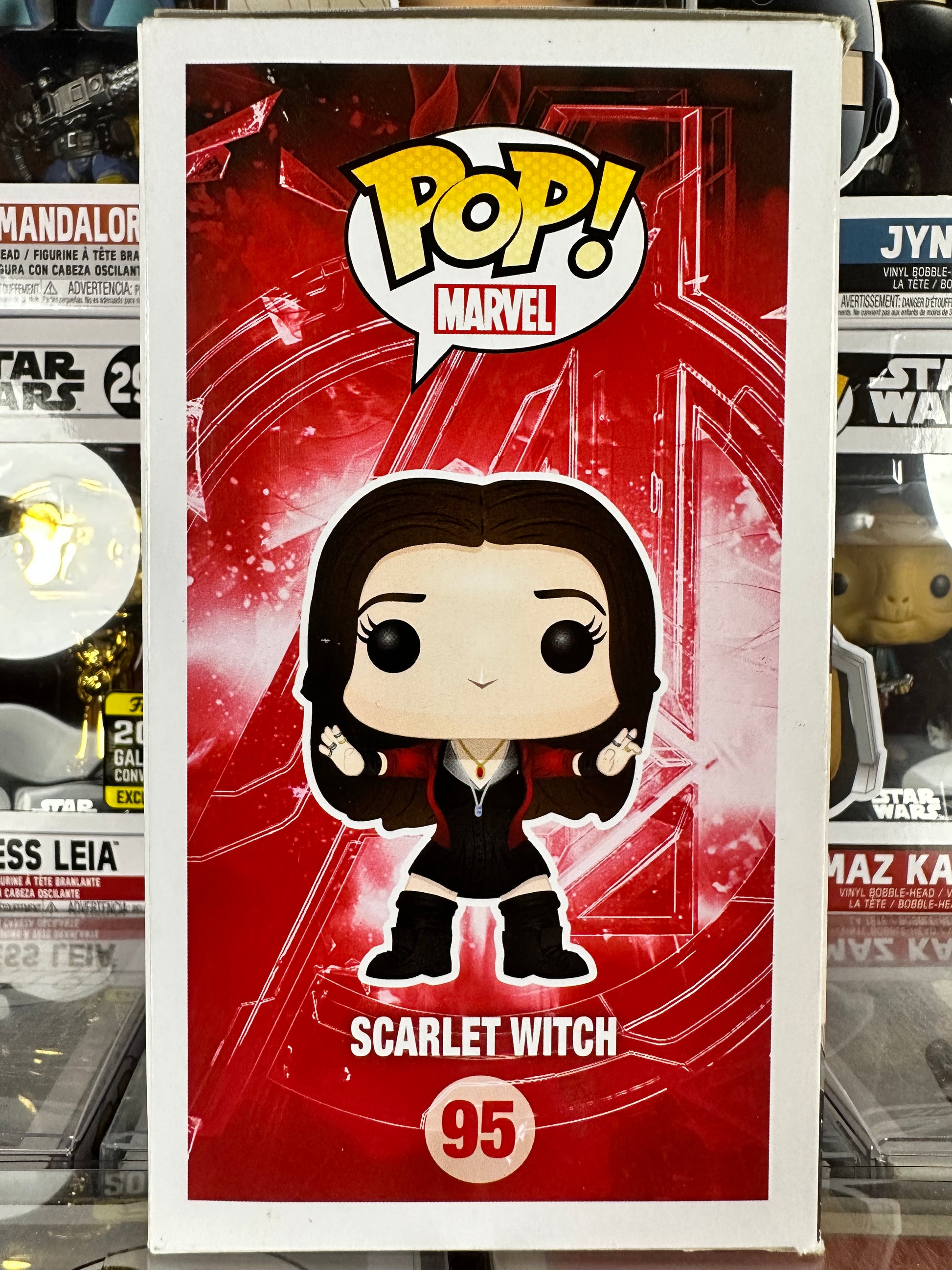 Funko pop scarlet witch age of ultron 2025