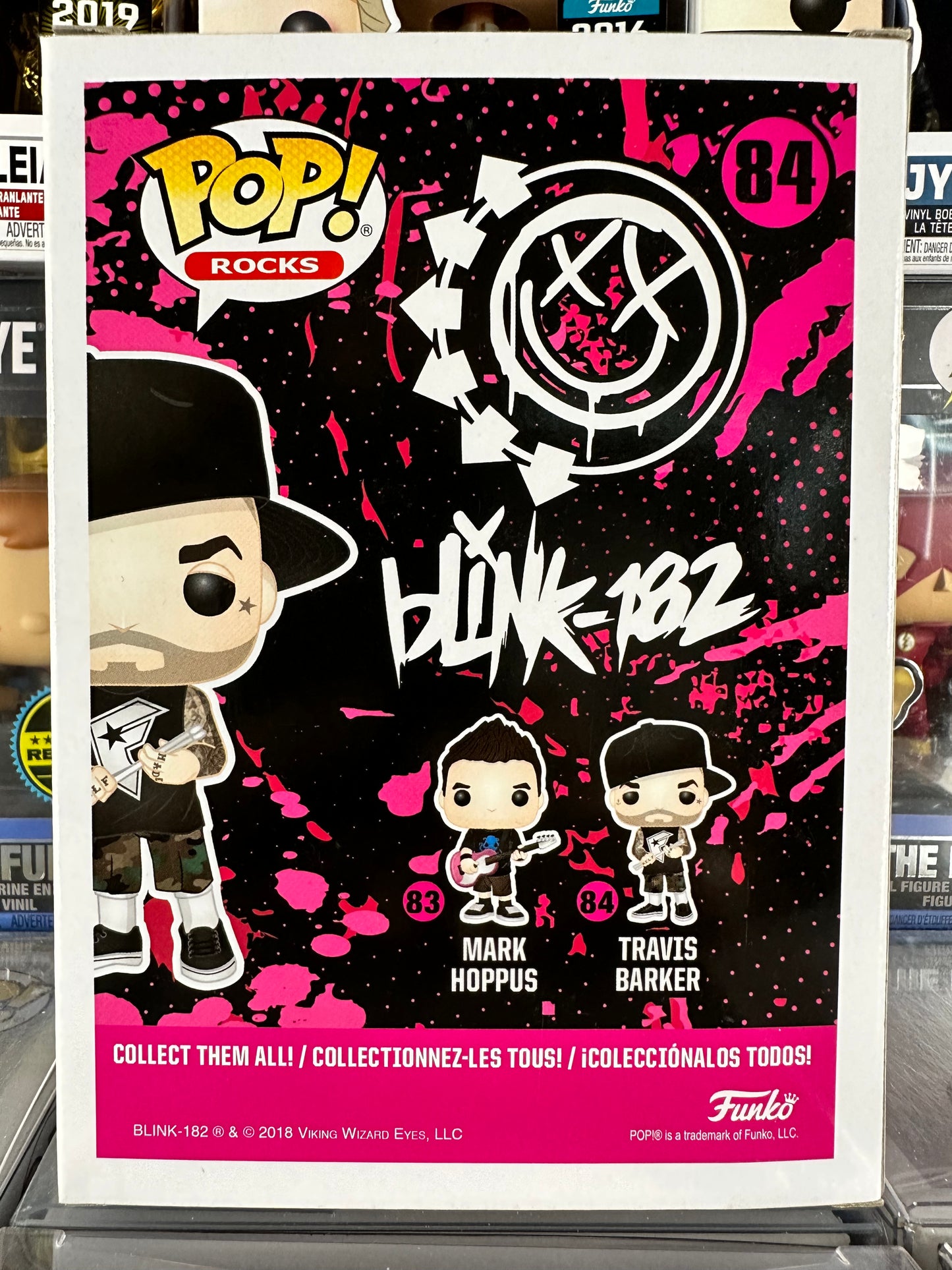 Pop Rocks Blink 182 Travis Barker (84) Vaulted – Popsession
