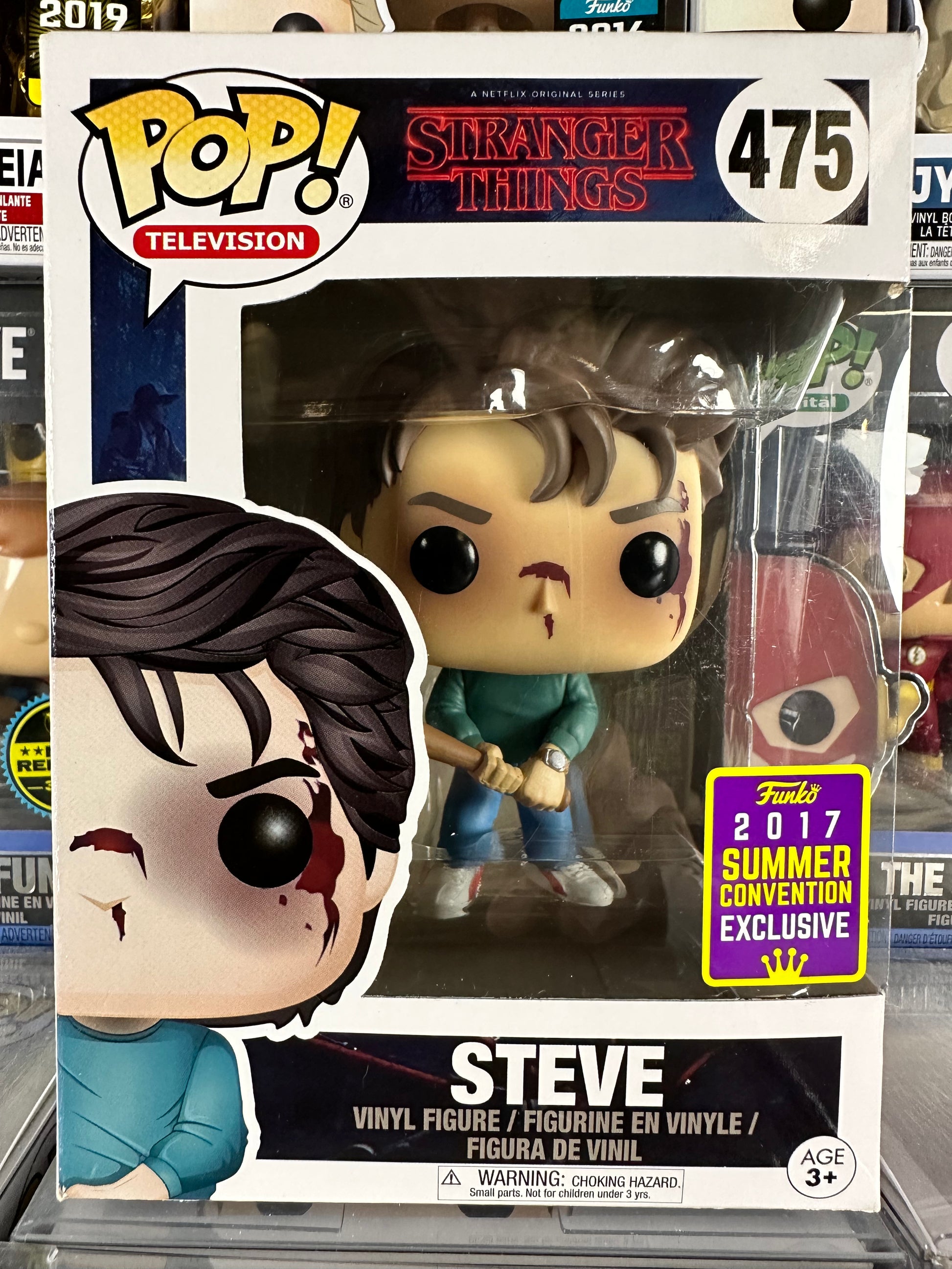Steve with hotsell bat pop vinyl