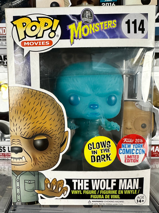 Universal Monsters - Wolfman (Brilla en la oscuridad) (114) 2016 NYCC Vaulted