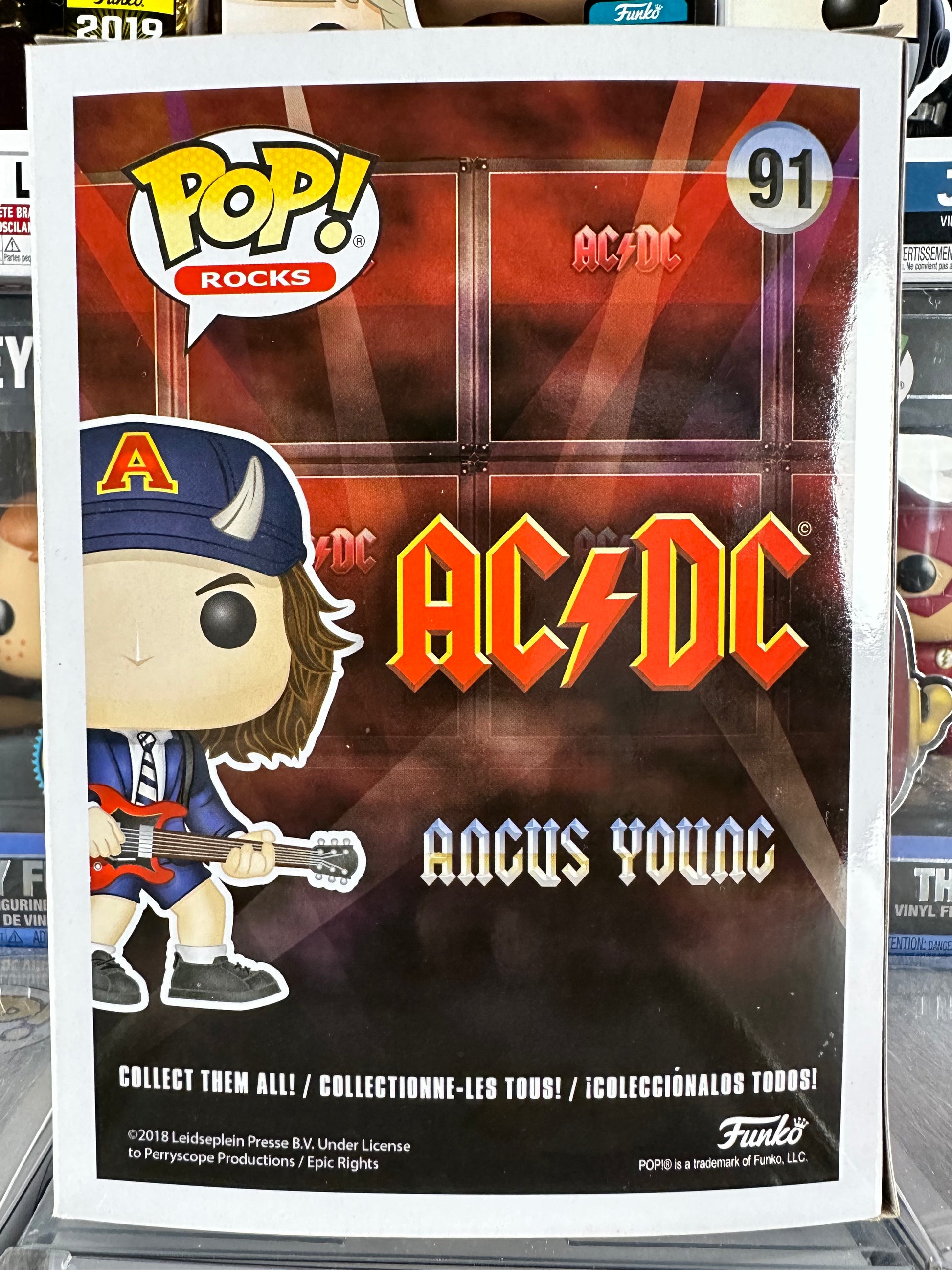 Pop Rocks - AC/DC - Angus Young (Devil Hat) (91) CHASE – Popsession